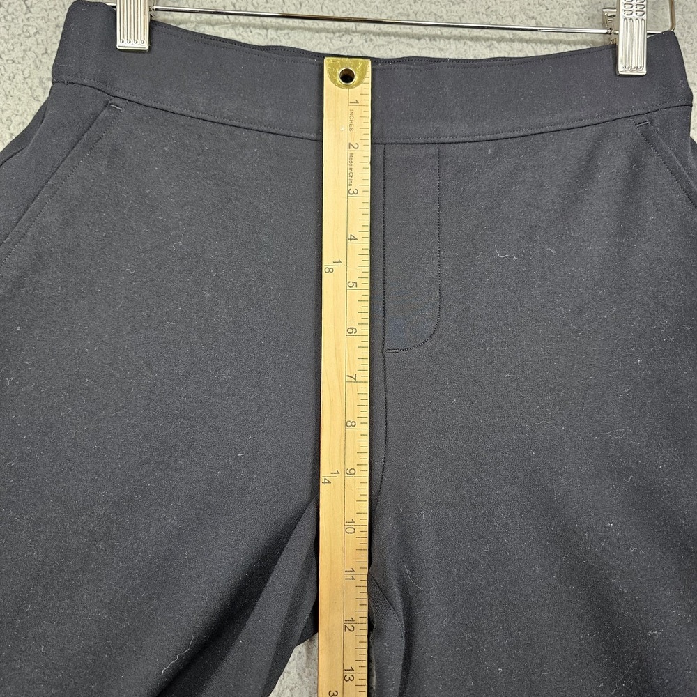 Spanx Wide Leg Pants Womens Small Black Ponte Pull On 20385R Career Office - Picture 6 of 12